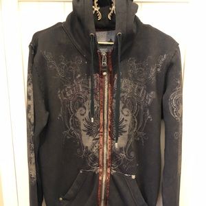 Aqua VI Sweatshirt Zip Hoodie